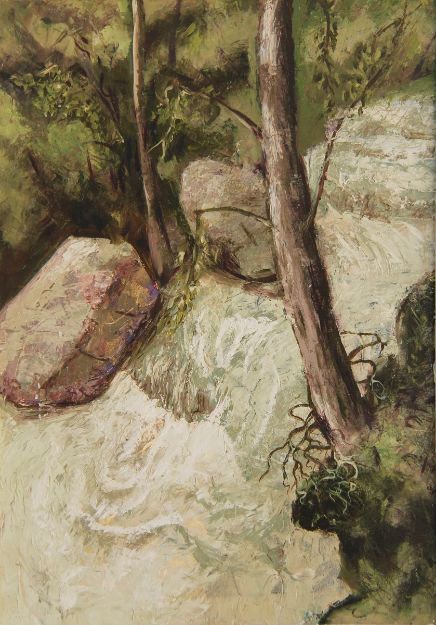 تصویر بهار رودخانه