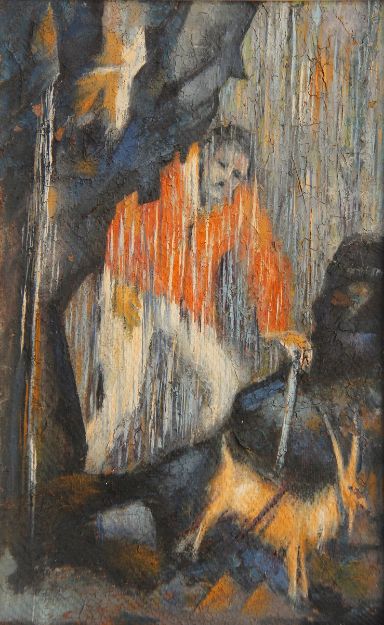 تصویر چوپان و بز