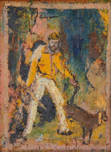 تصویر چوپان و سگ 