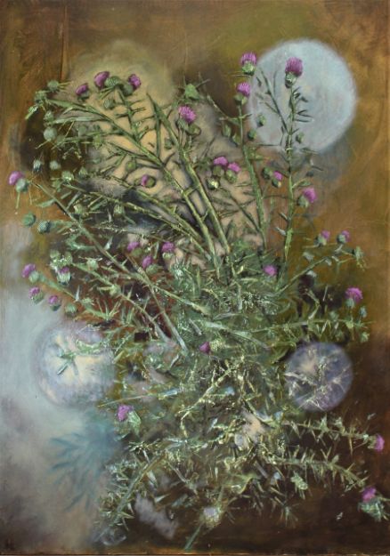 تصویر گل بنفش دوهزار